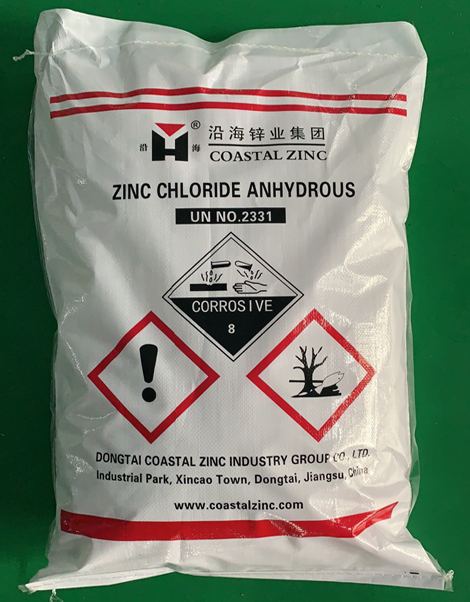 anhydrous zinc chloride